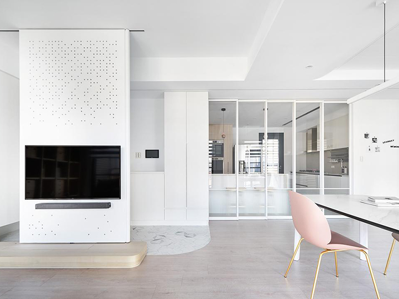 這才是遼陽(yáng)大平層裝修應(yīng)有的空間感！看耗時(shí)一年半裝修的家，大氣極了