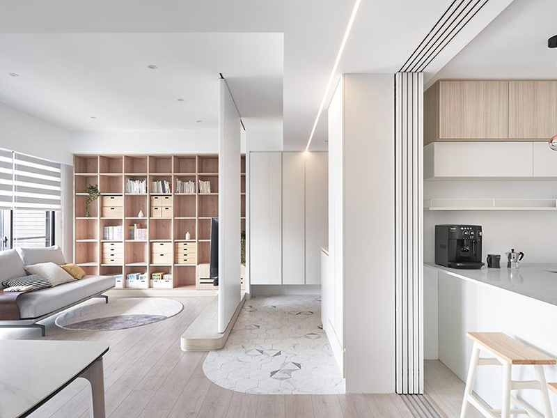 這才是遼陽(yáng)大平層裝修應(yīng)有的空間感！看耗時(shí)一年半裝修的家，大氣極了